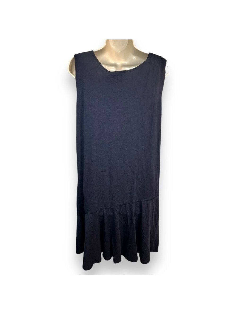 Michael Stars Women’s Kirsty Tank Dress Admiral Blue Size Large - Picture 4 of 6